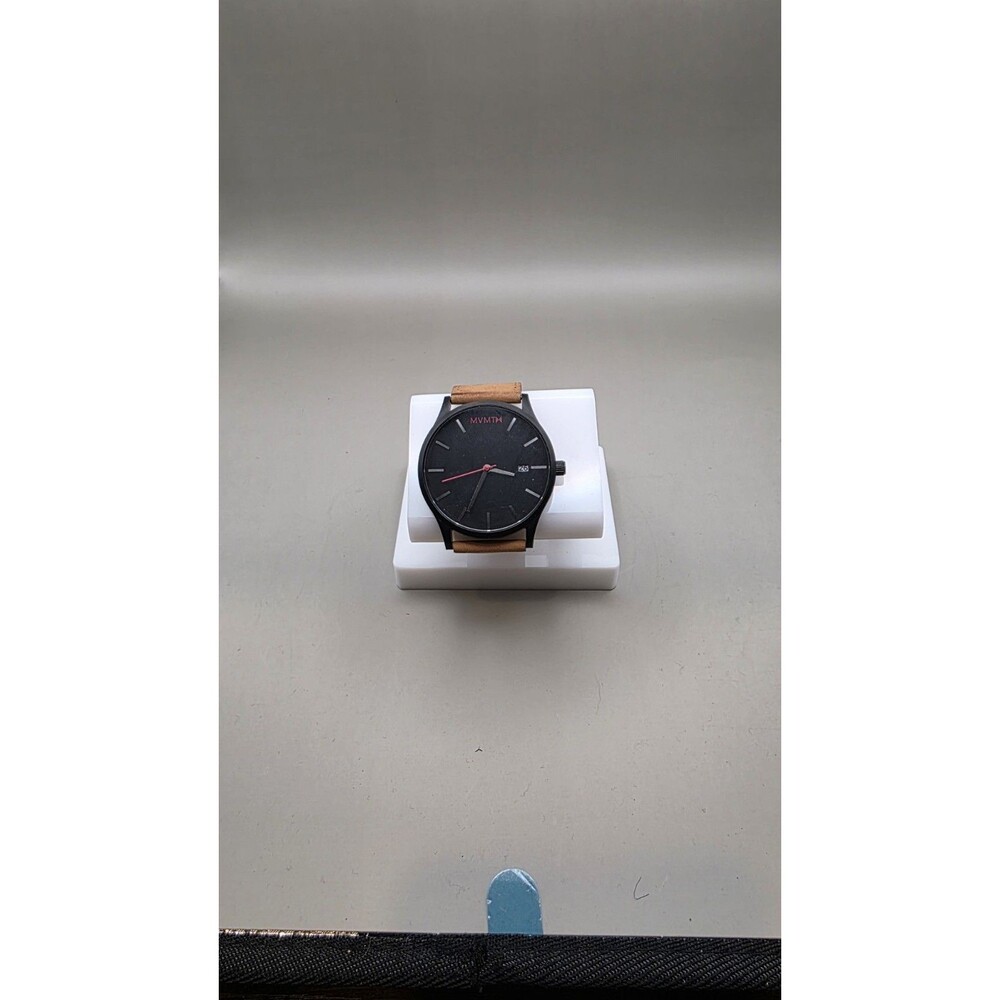 MVMT Men's Watch/45mm/ Black, Tan